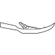 Infiniti 963C0-6SA0A FINISHER Assembly-Side View,RH