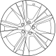 Infiniti 40300-6SA3A Wheel-Aluminum