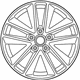 Infiniti D0C00-2V73A Wheel-Aluminum