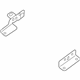 Infiniti 25233-3JA0B Bracket-Electric Unit