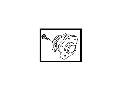 Infiniti G37 Wheel Bearing - 43202-JK00B