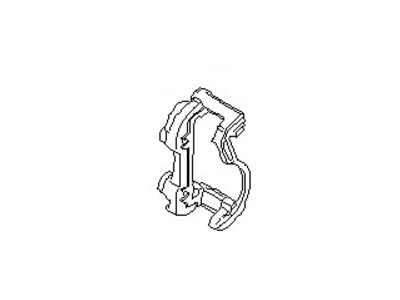 Infiniti Brake Caliper Bracket - 41014-ZC60A