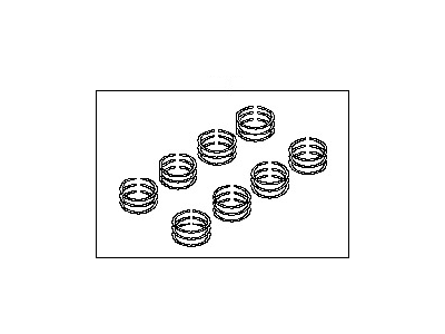 2016 Infiniti QX80 Piston Ring Set - 12033-EZ30C