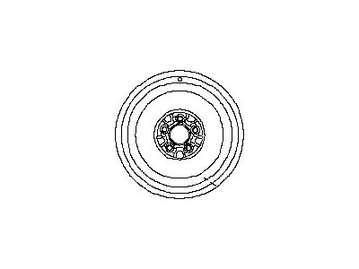 2017 Infiniti Q70 Spare Wheel - 40300-4HK6A