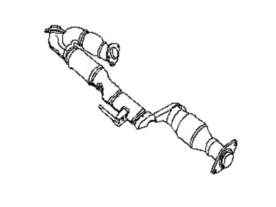 Infiniti JX35 Exhaust Pipe - 20020-3JA0A