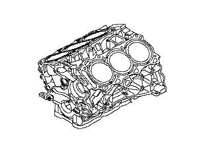 Infiniti 11000-JP00A Block Assy-Cylinder